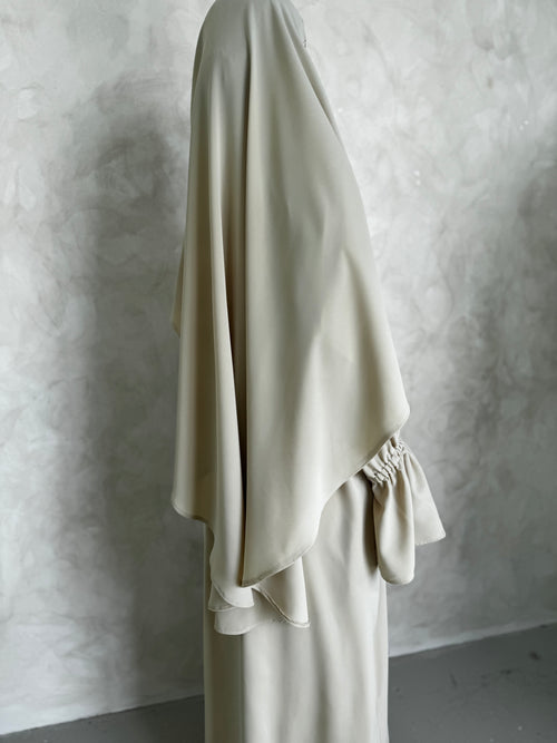 Beige Truffle Khimar