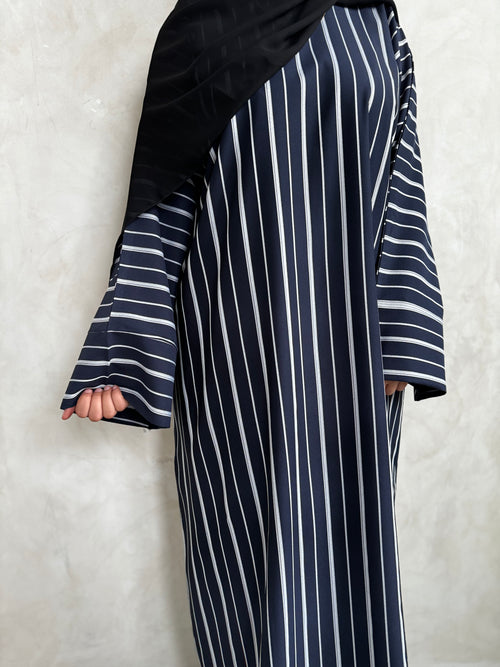 Blue Striped Abayah (Large)