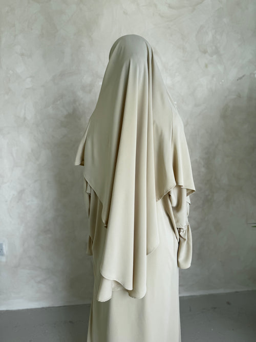 Beige Truffle Khimar