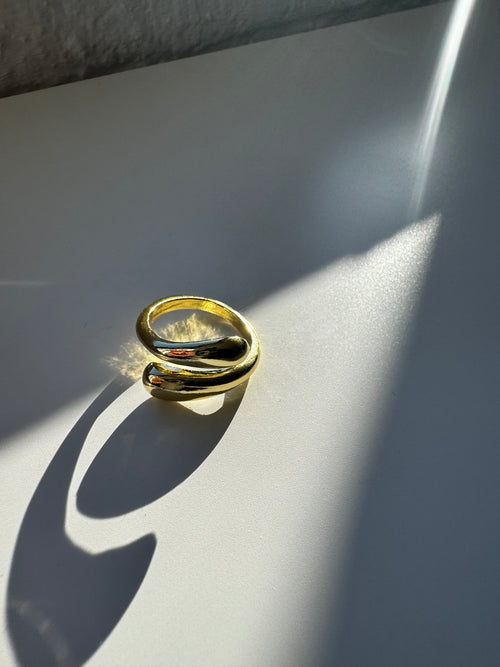 Gold snake Ring