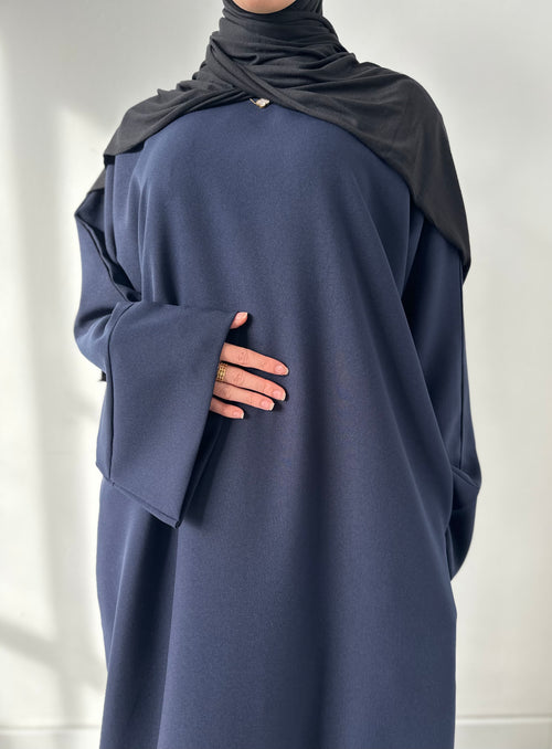 Navy Blue basics Abayah