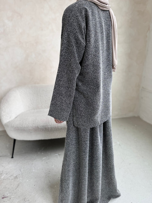 Grey Winter co-ord skirt set