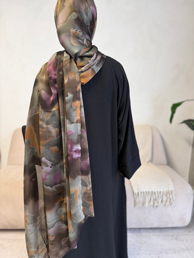 Printed Silk Hijaabs 4