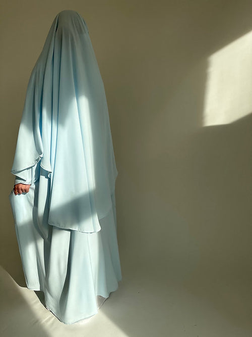 Light blue Khimar