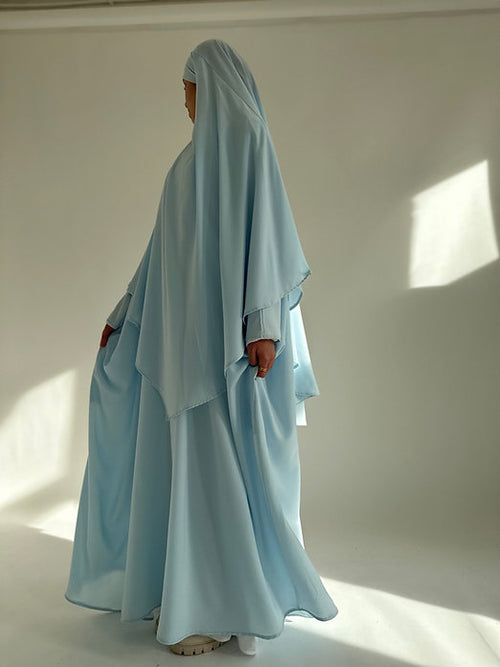 Light blue Khimar