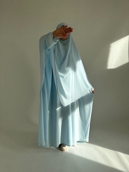 Light blue Khimar