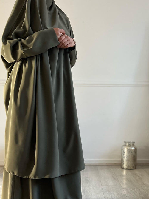 Assiyah (khaki) 2- piece Jilbaab