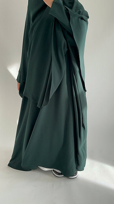 Emerald green Khimar