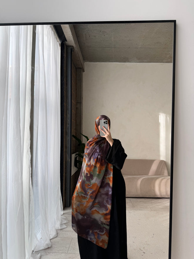 Printed Silk Hijaabs 2