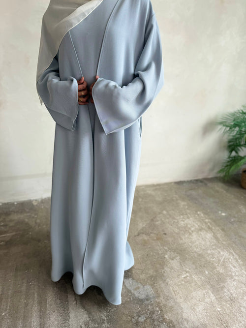 Pastel Blue abayah Set