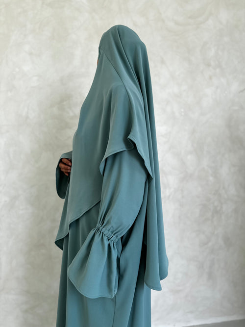 Turquoise Truffle Khimar